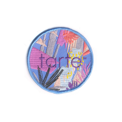 เหล็กโพลีเอสเตอร์ 100% บนแพทช์โลโก้ที่กำหนดเอง Merrowed DIY Hats