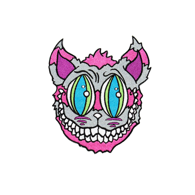 Halloween Devil Biker Clothing แพทช์ปักเหล็กบนความสูง 4 นิ้ว