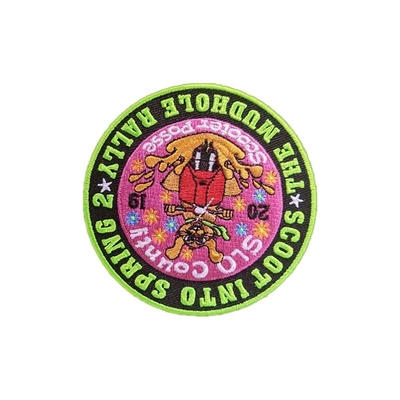 OEM หมวก เสื้อผ้า แพทช์ปัก กาวตนเองสำรอง